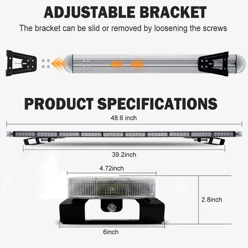 49″ LED Rooftop Light Bar